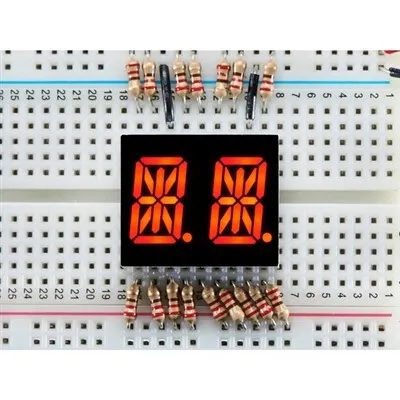 dual alfanumerisk skärm
